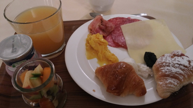 モンティパレスホテルの朝食